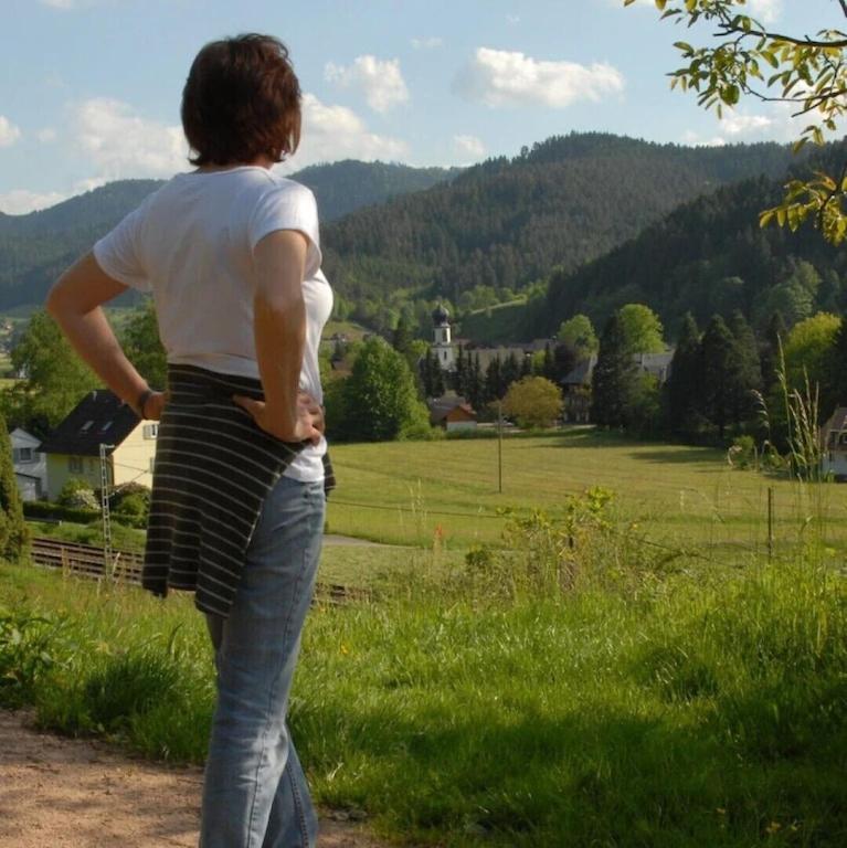 Oberbauernhof - Wohnung "Am Garten" -- Moderne Fewo Im Schoenen Schwarzwaldhaus Gutach Exterior foto